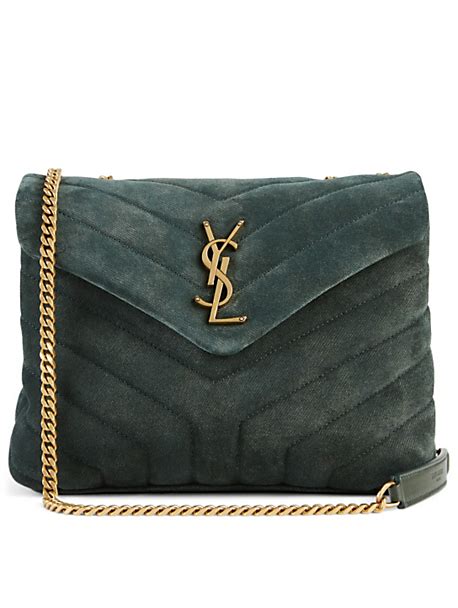 emerald green ysl bag